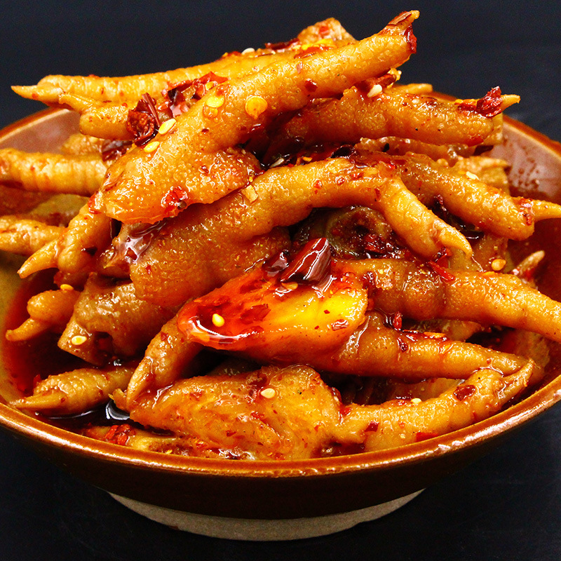 麻辣鸡爪 香辣卤味中的川渝瑰宝